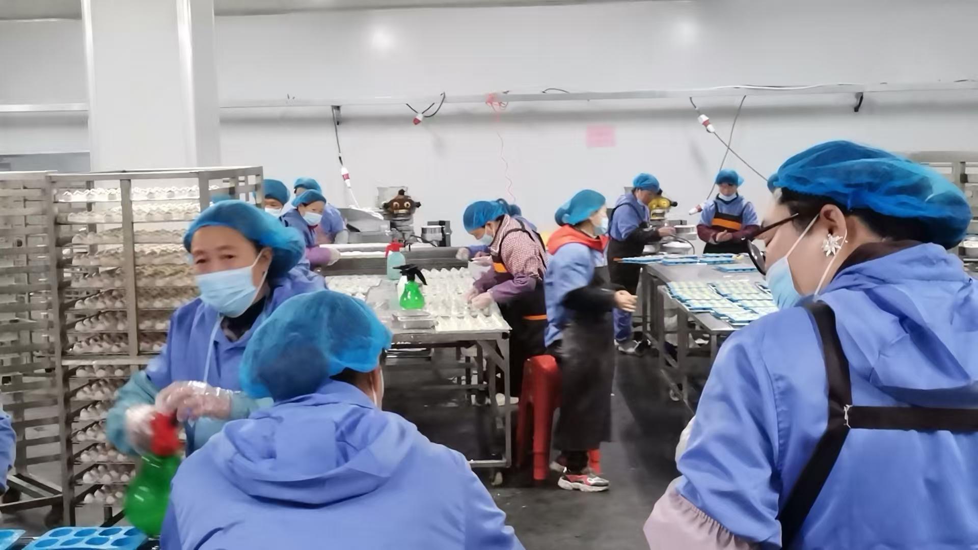 新乡最美包子厂岗位图片