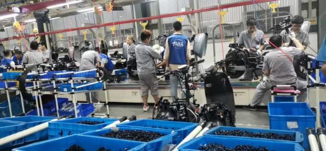 常州小牛电动车小时工A岗位图片
